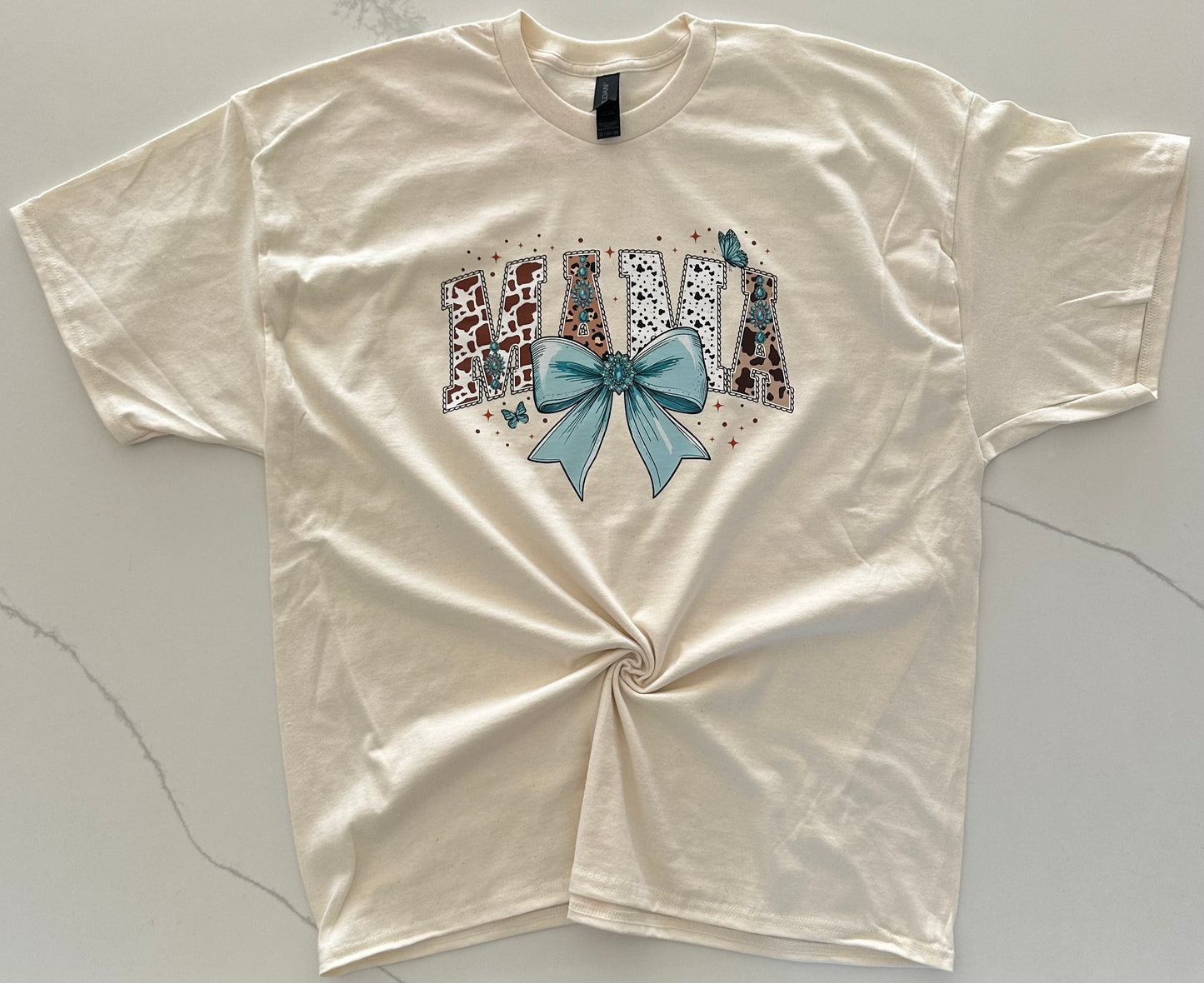 Turquoise Mama Tee