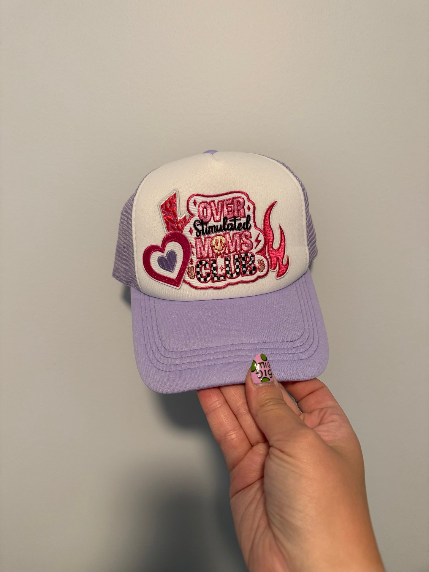 Overstimulated Mom Club hat (Adult)