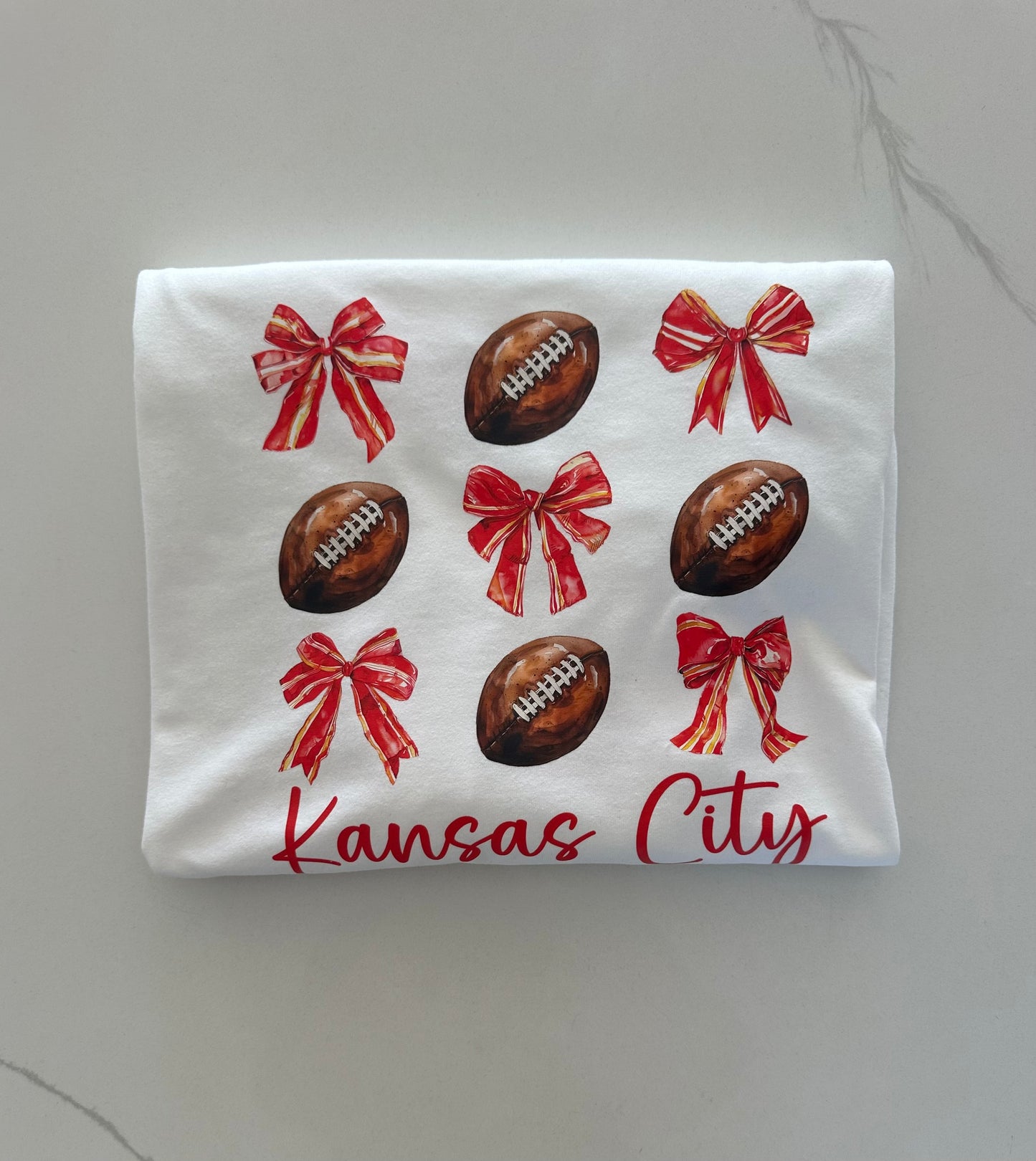 Kansas City Chiefs Bow Tee