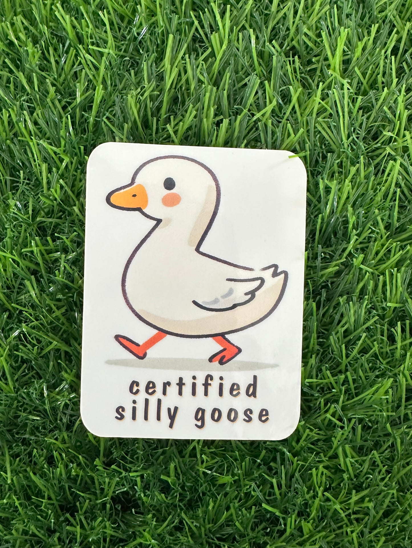 Certified Silly goose (3")