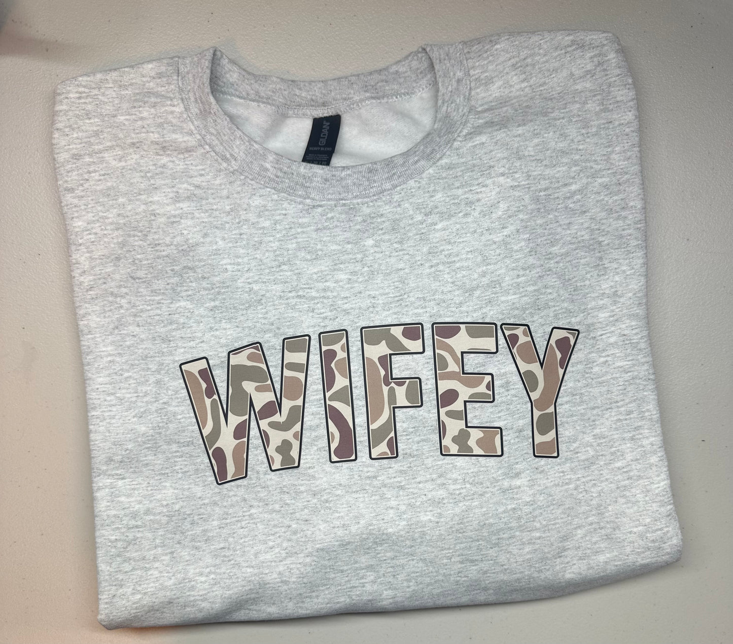 Camo Wifey Tee