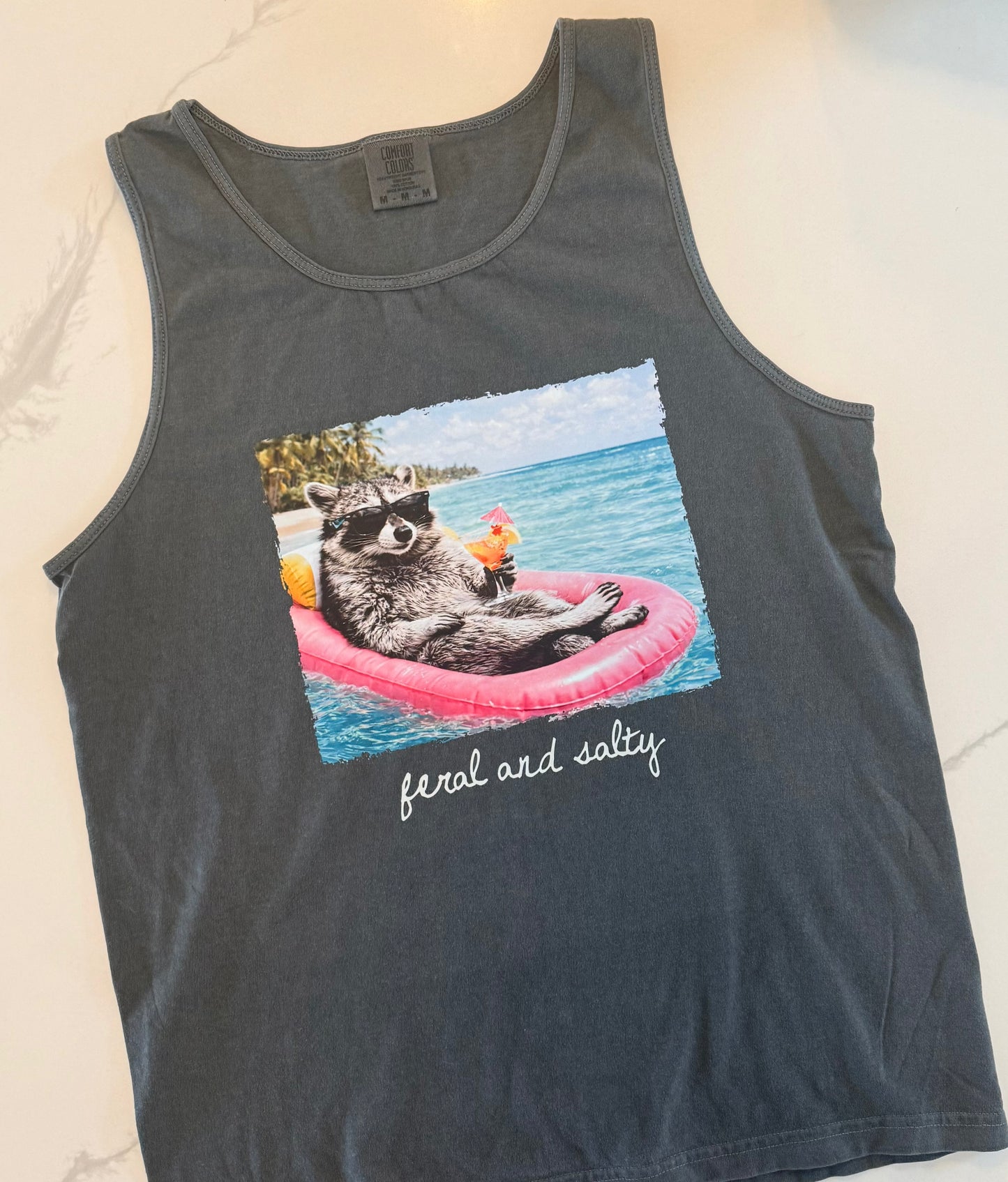 Feral & Salty Tank (Comfort Colors)
