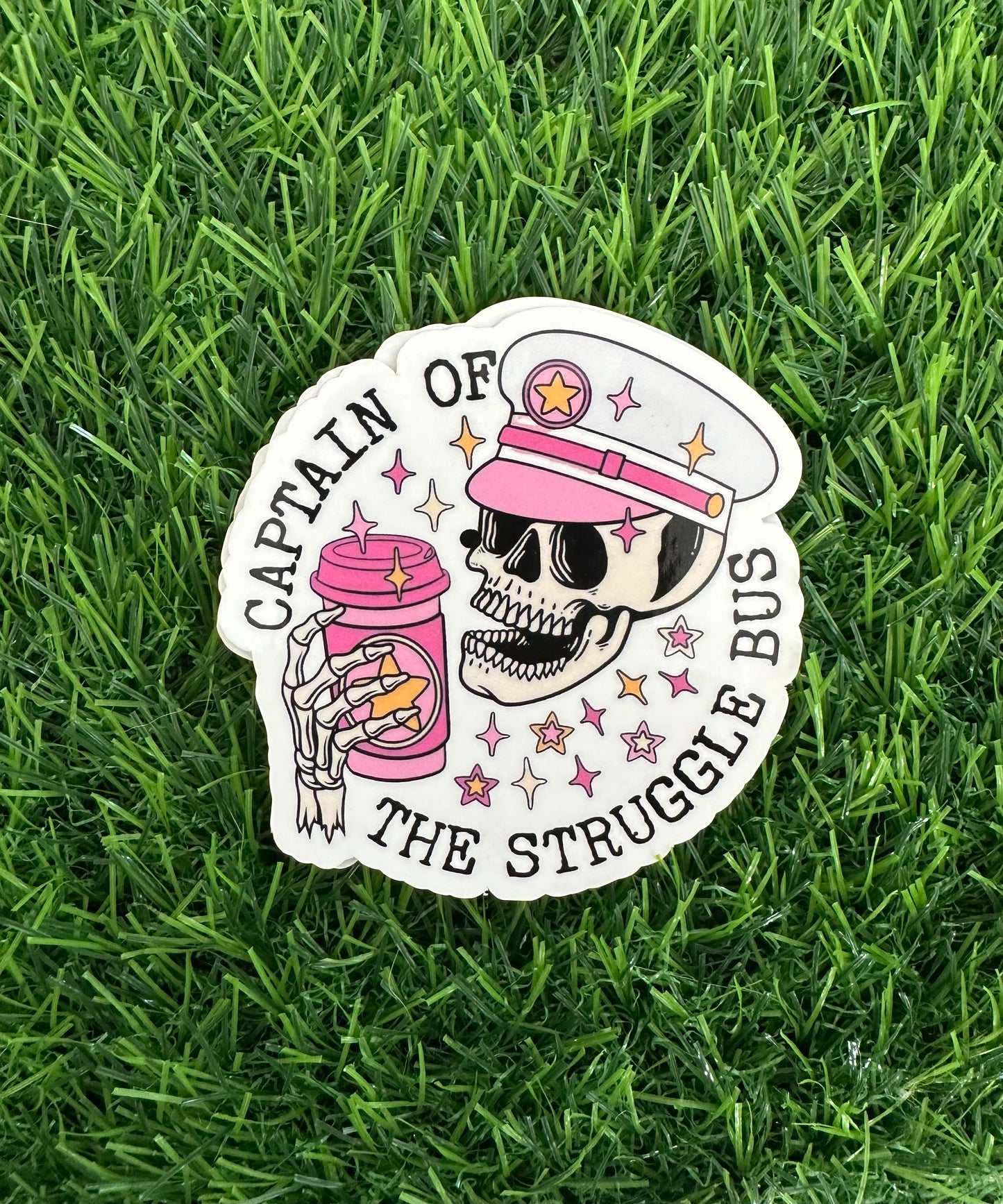 Captain of the struggle bus (3")