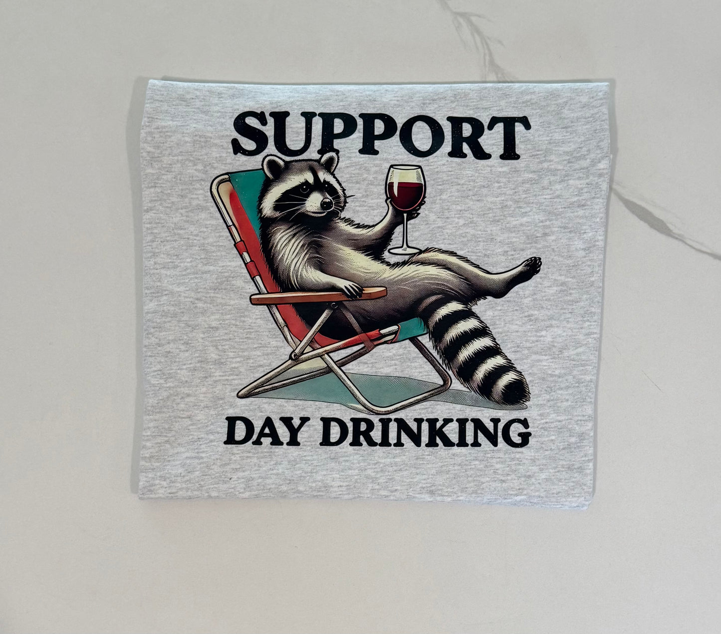 Day Drinking Raccoon