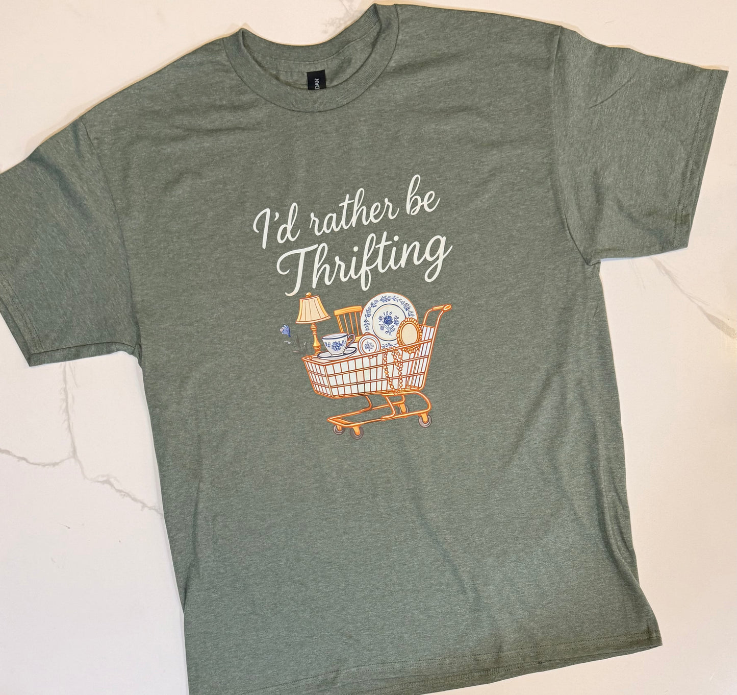 I'd rather be thrifting Tee