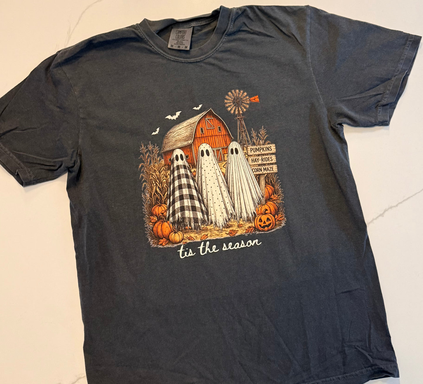 Barn Ghost Tee (Comfort Colors)