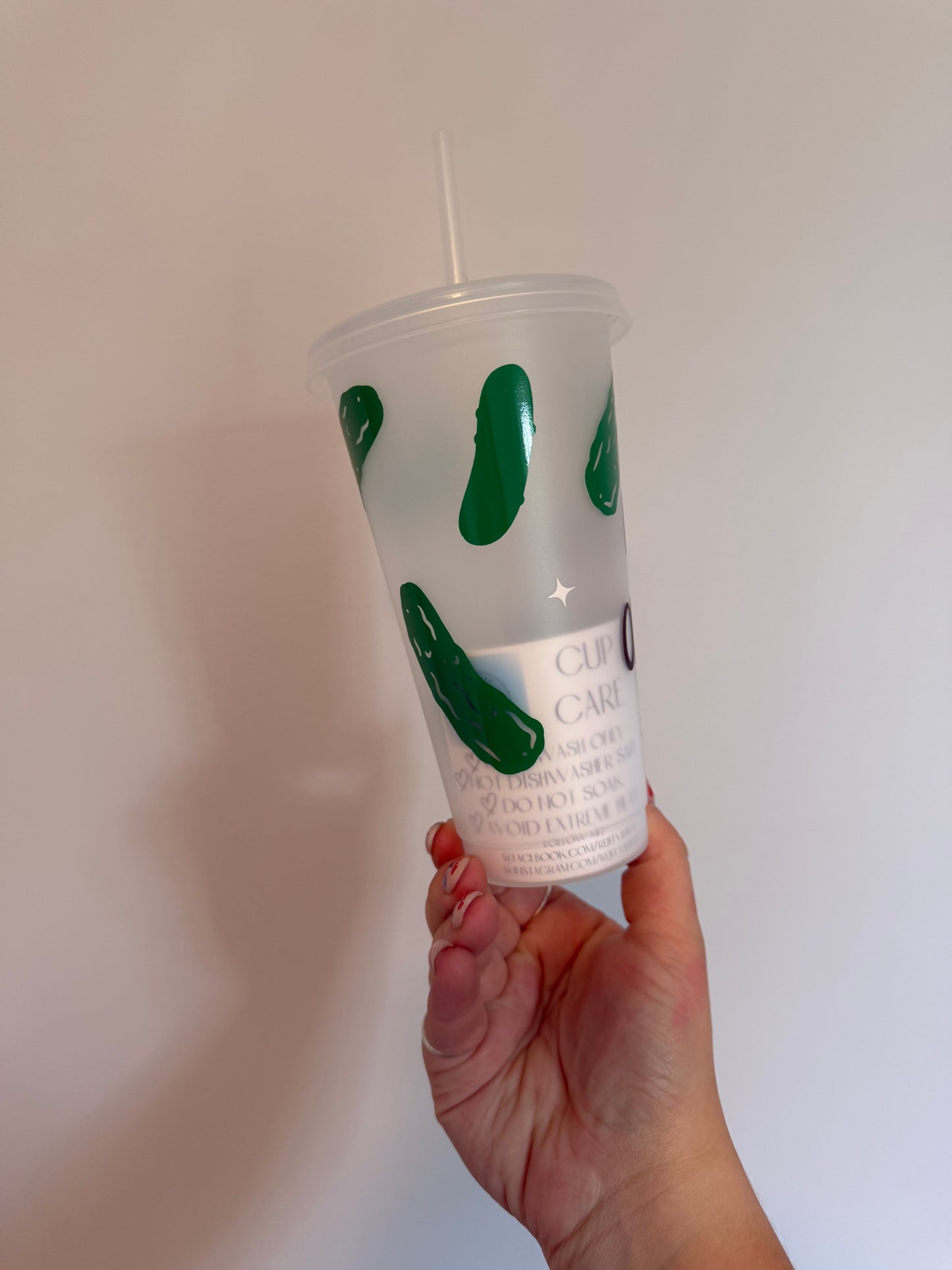 Pickle obsessed Plastic Cup
