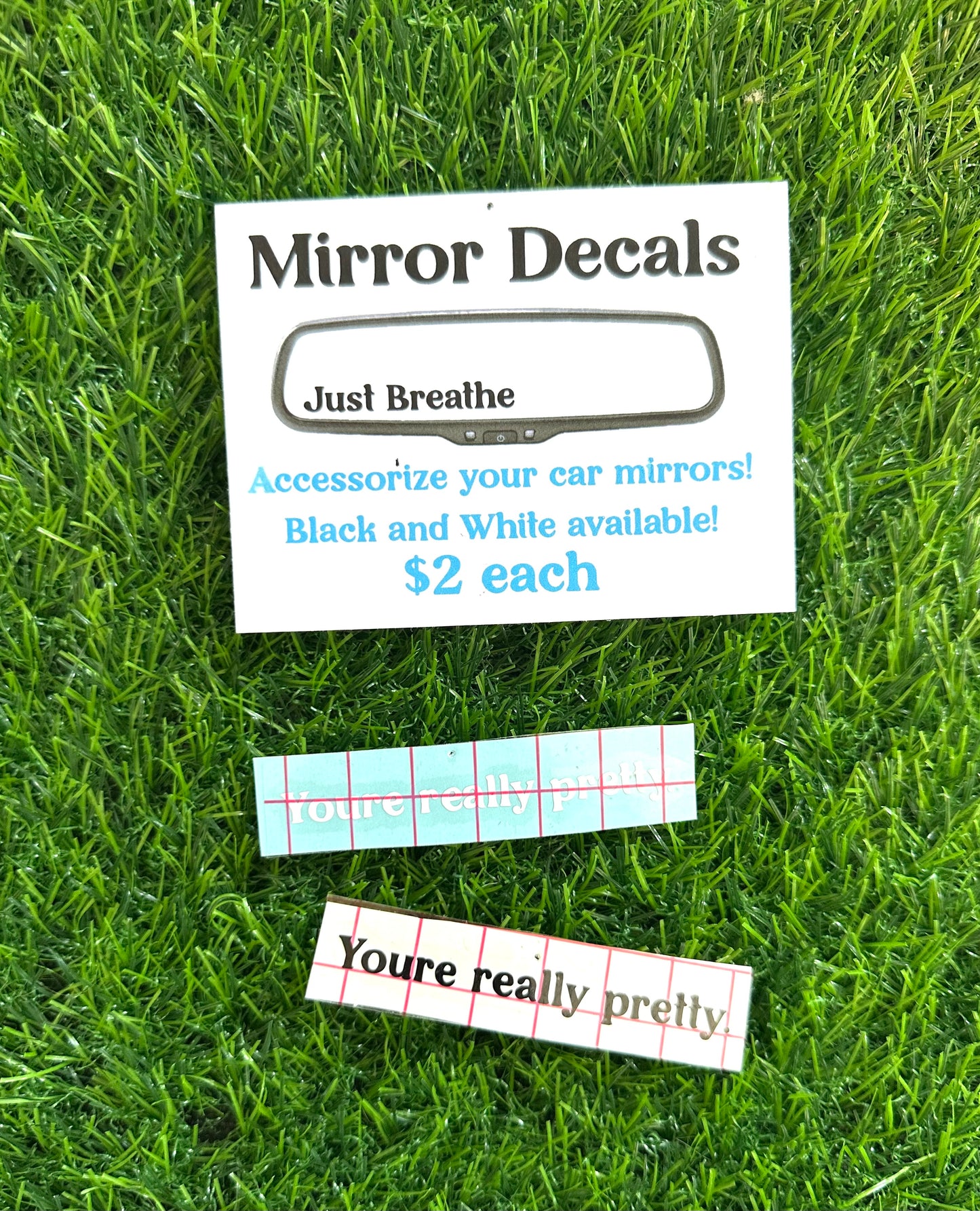 Mirror Decals 2"