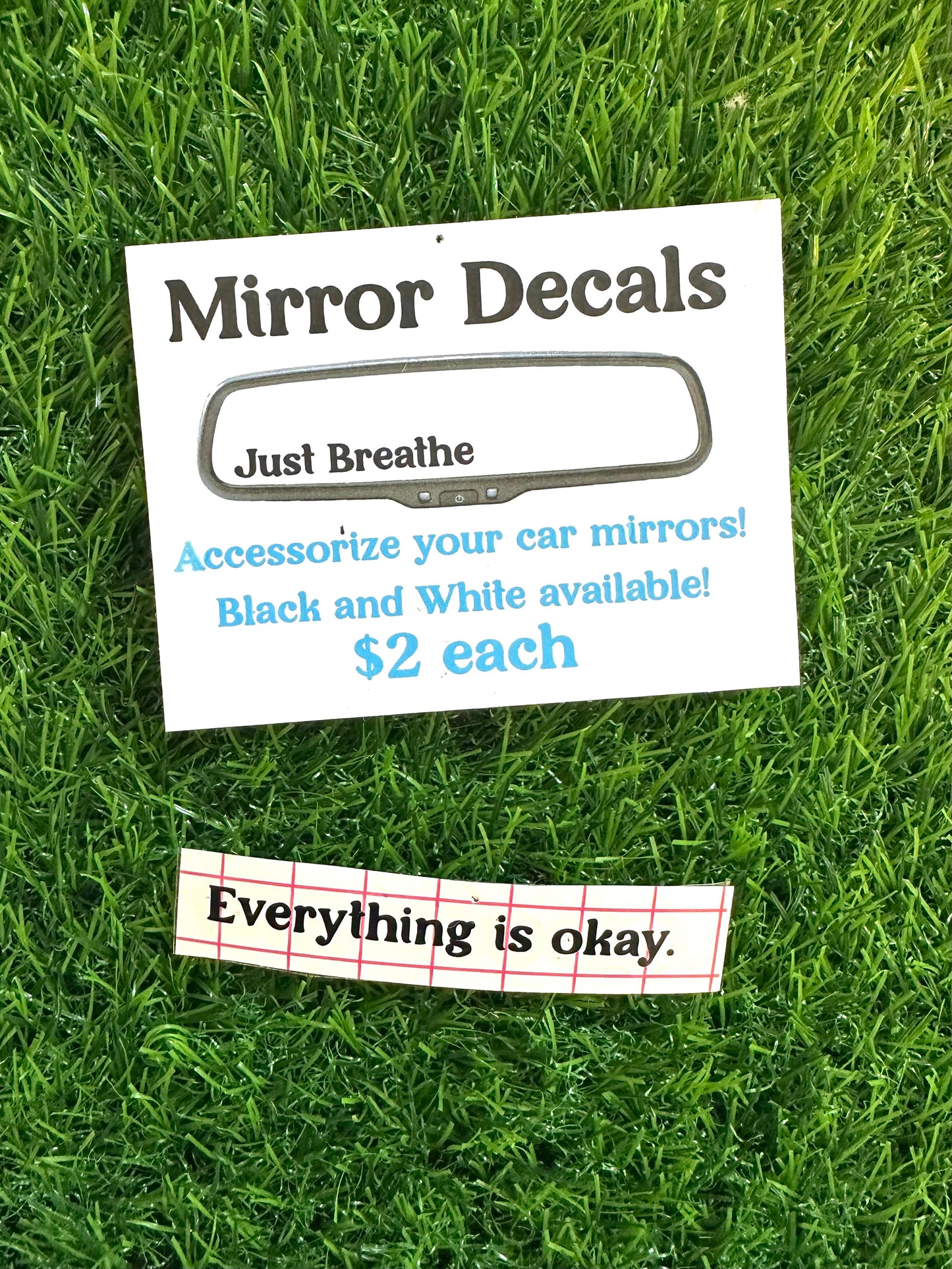 Mirror Decals 2"