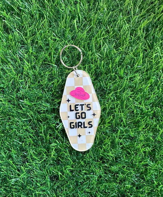Lets go girls/Checkered