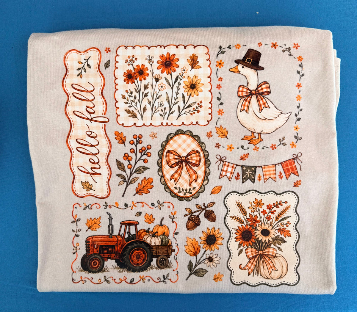 Vintage Fall Scene