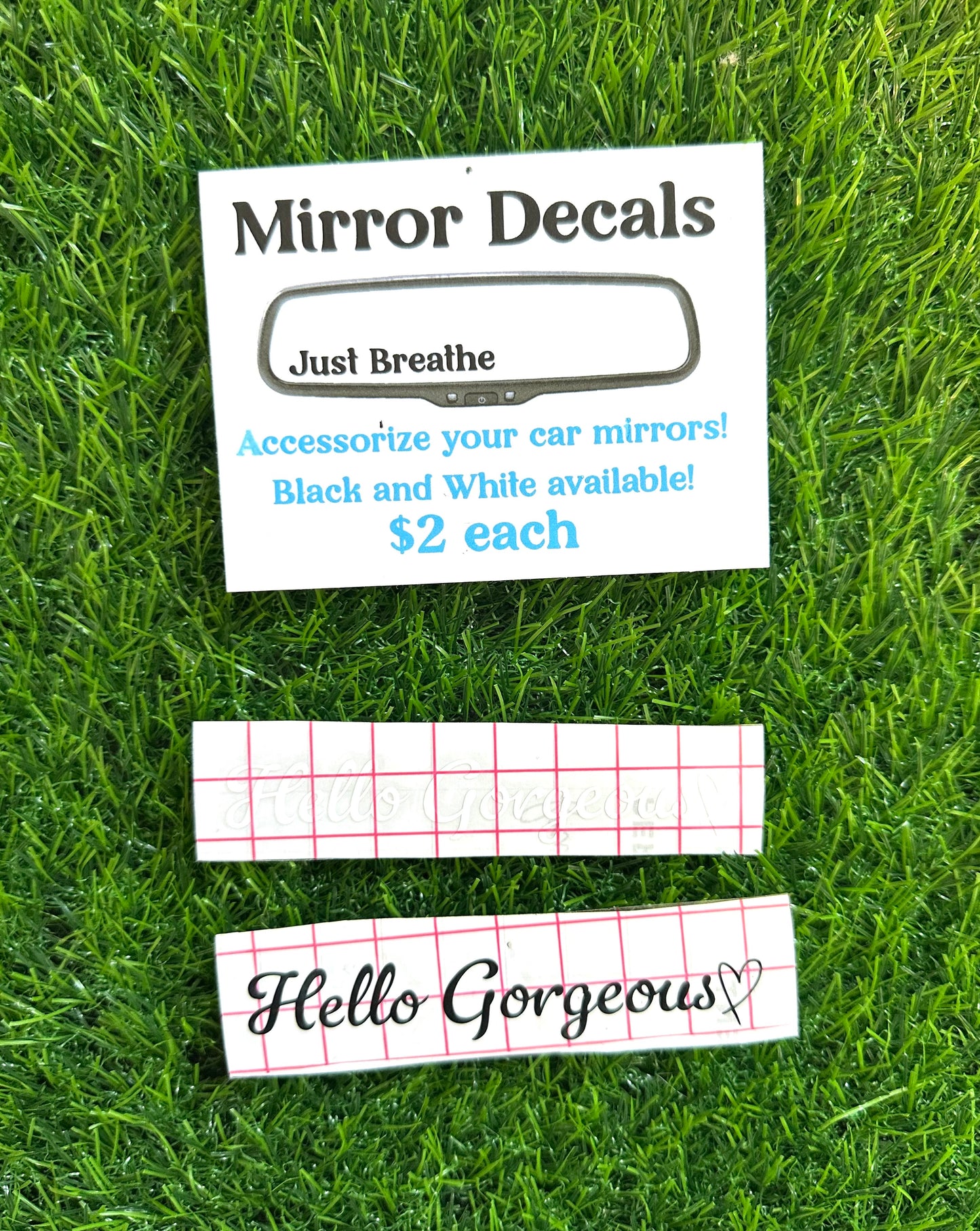 Mirror Decals 2"