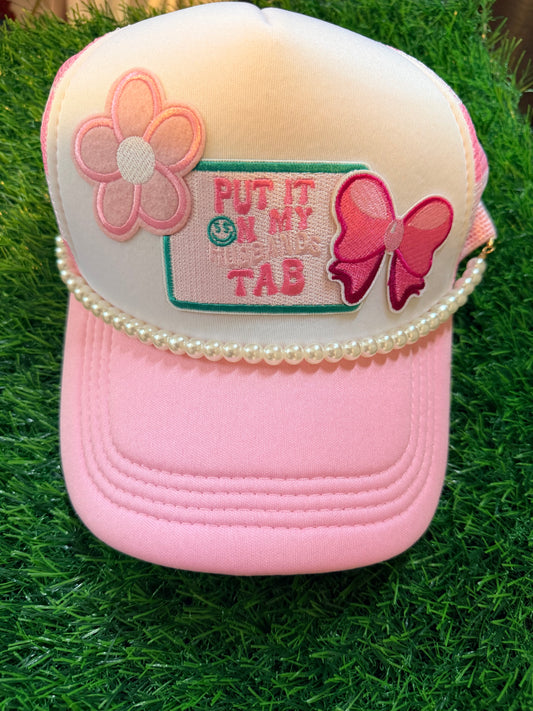 Put it on My Husbands Tab Trucker Hat