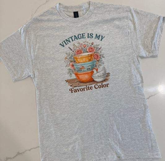 Vintage is my favorite color Tee