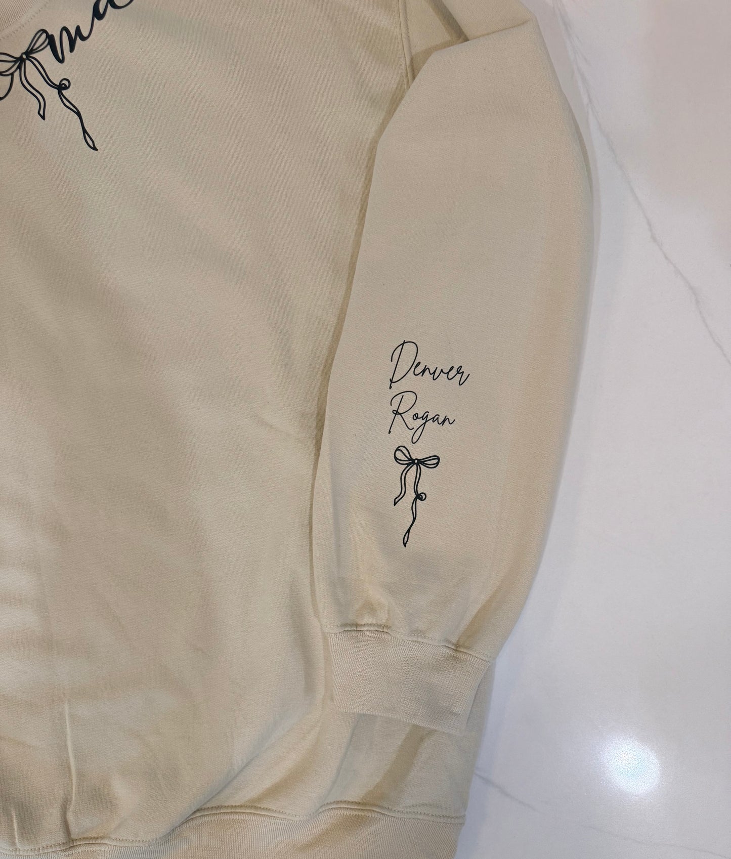 Mama w/ custom names Sweater