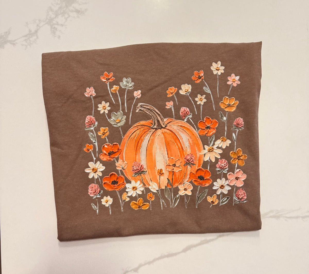 Floral Pumpkin