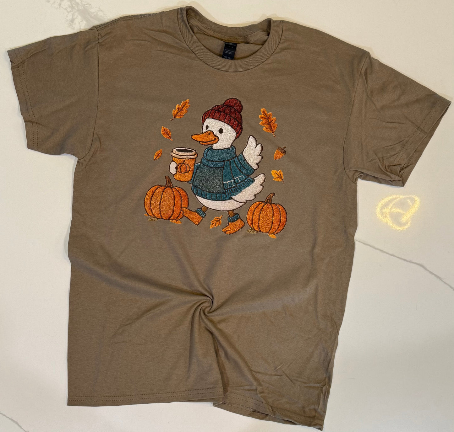 Pumpkin Spice Duck Tee