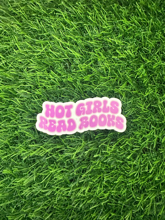 Hot girls read books (3")