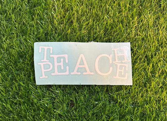 Teach Peace 3"