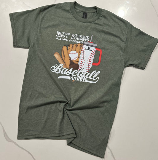 Baseball Mama Tee