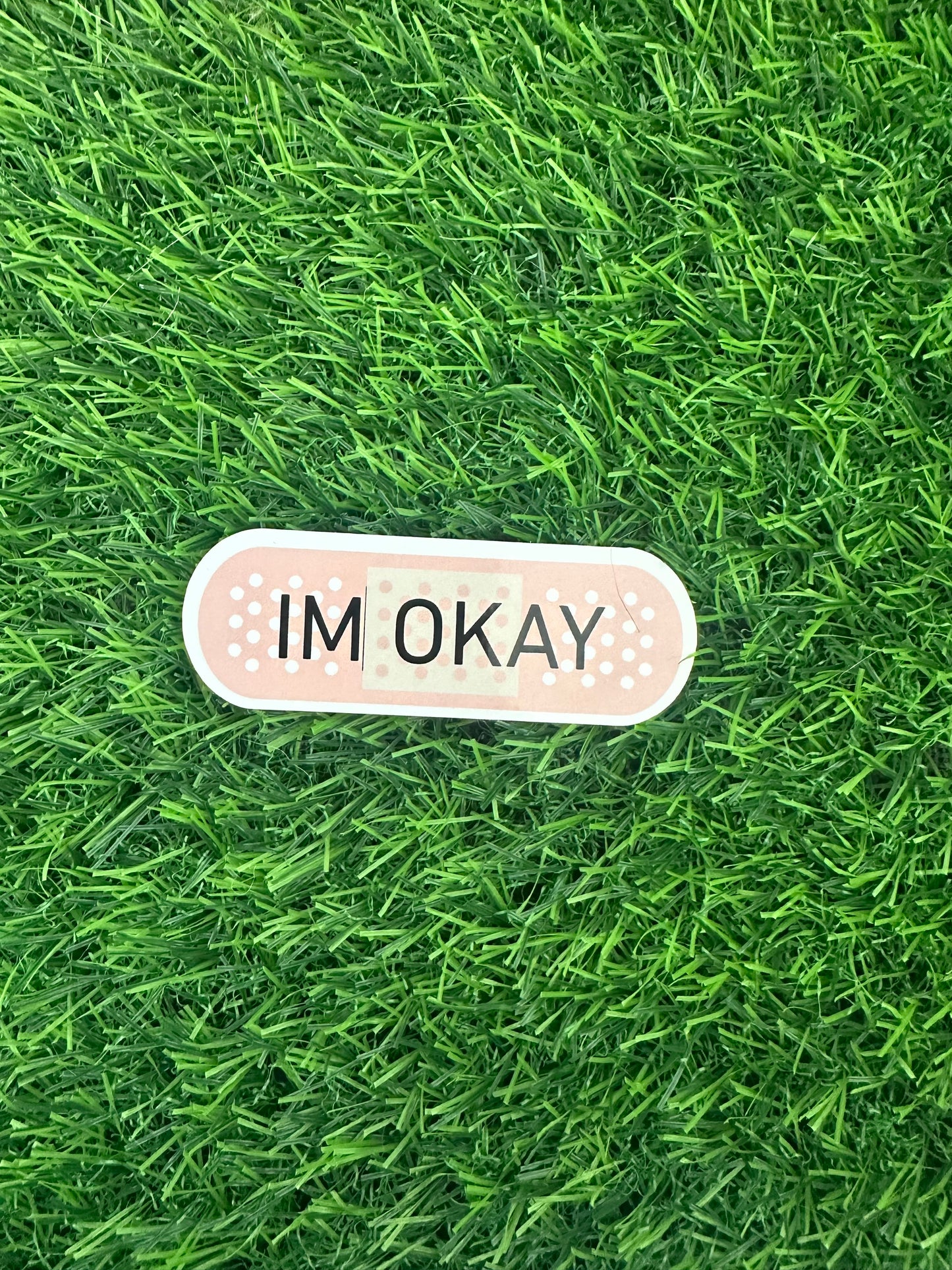 Im okay bandaid (3")