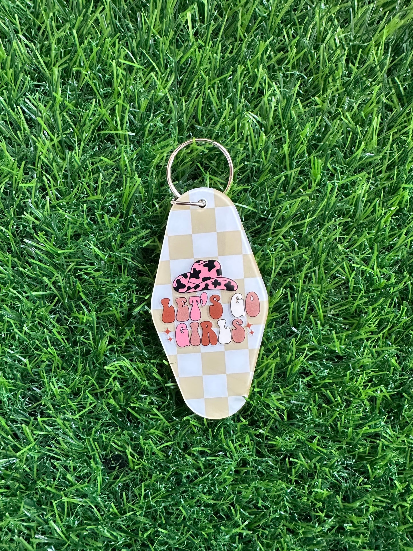 Lets go girls/Checkered