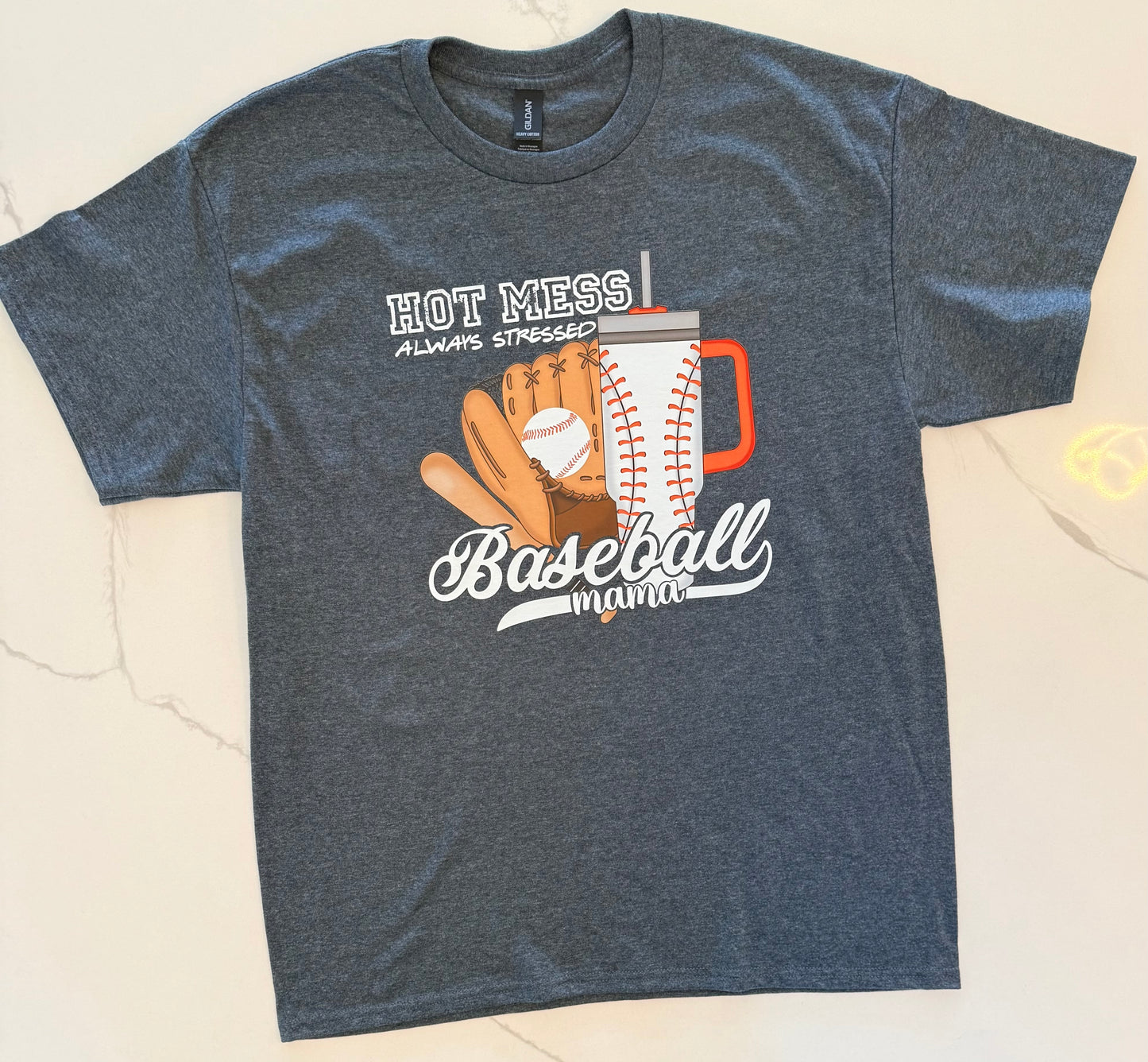 Baseball Mama Tee