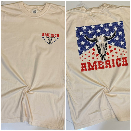 Sparkle Western America Tee (Comfort Colors)