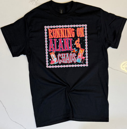 Running on alani & chaos tee