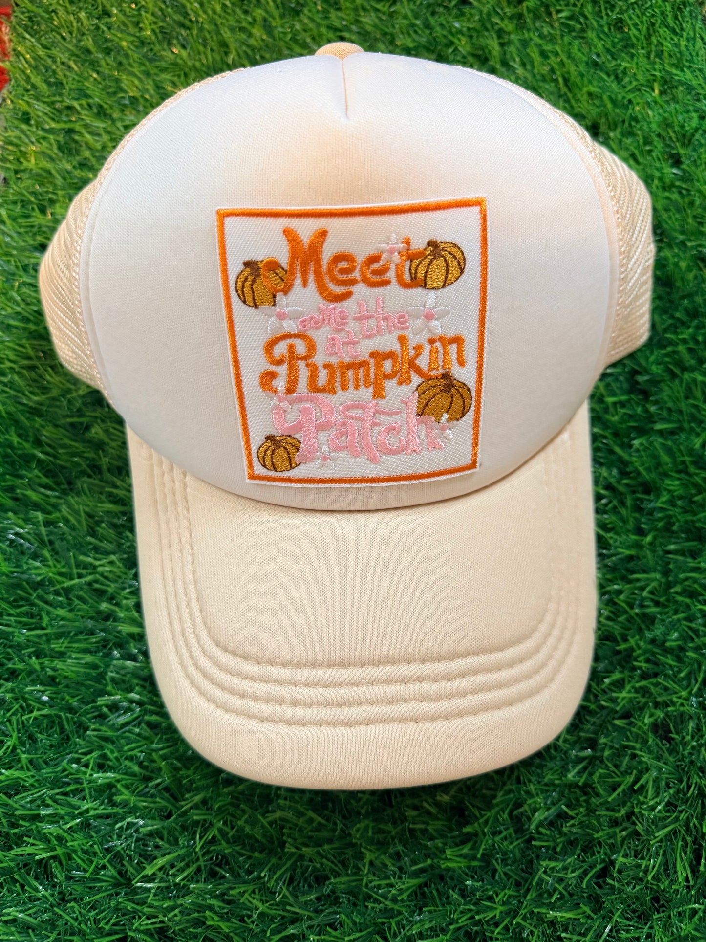 Meet Me at the Pumpkin Patch Trucker Hat