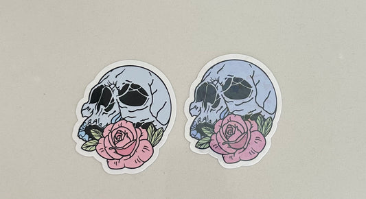 Sparkly skeleton (3")