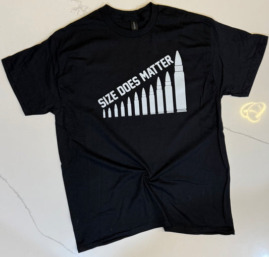 Size does matter tee