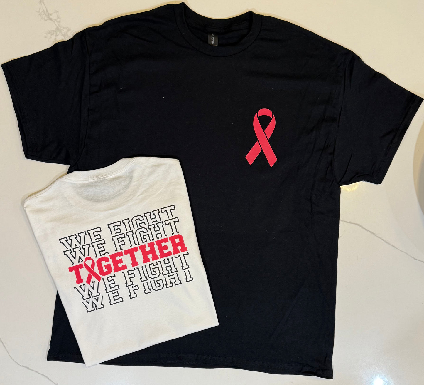 We fight together breast cancer Tee