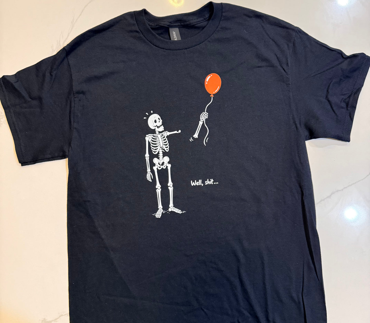 Skeleton Lost Balloon