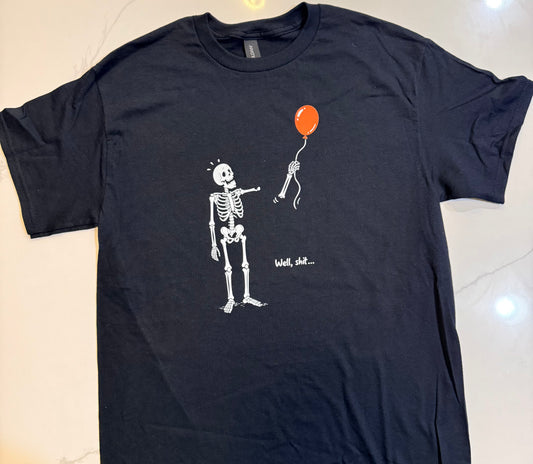 Skeleton Lost Balloon