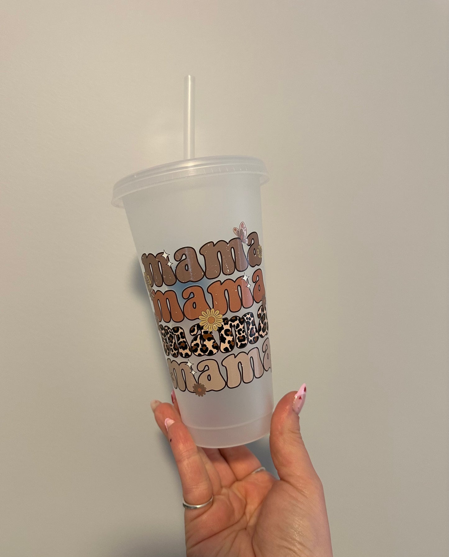 Boho Mama Plastic Cup