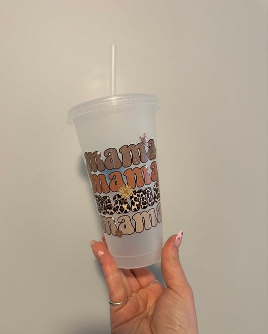 Boho Mama Plastic Cup