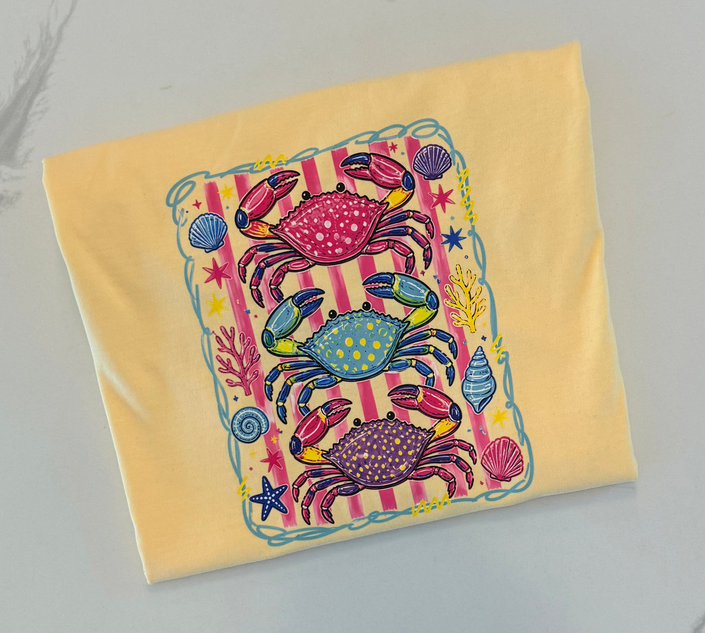 Crab Summer Tee (Comfort Colors)