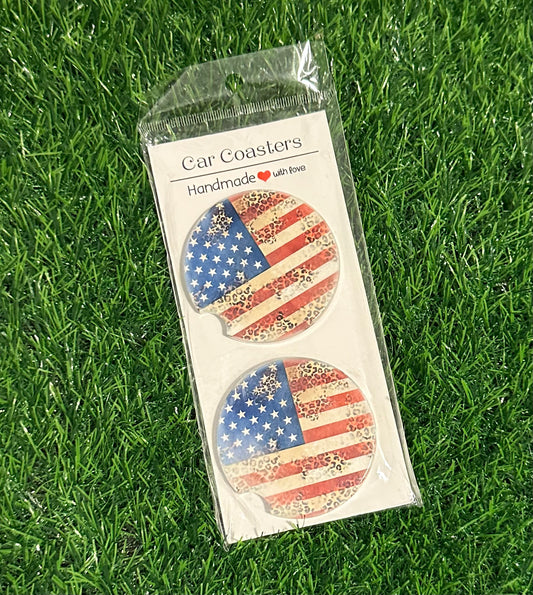 American Flag Cheetah Print