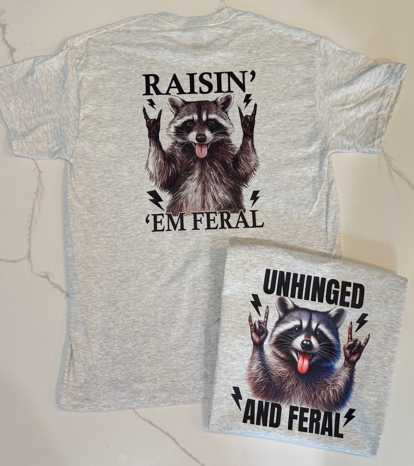 Unhinged and feral Kids Tee Only