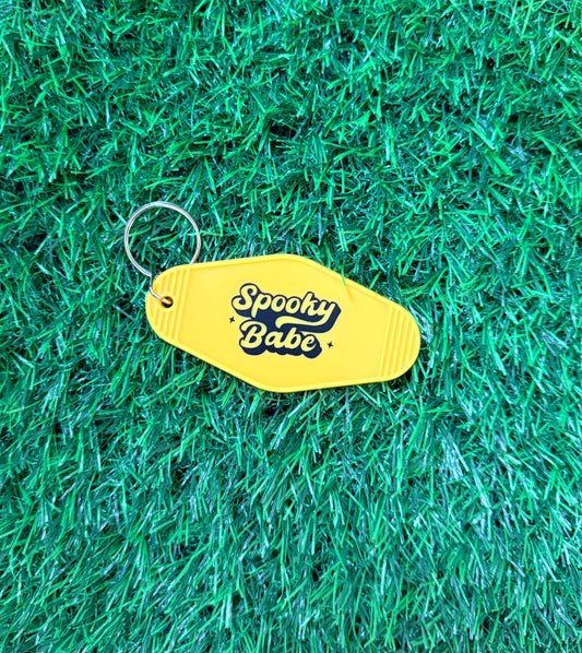 Spooky Babe Keychain