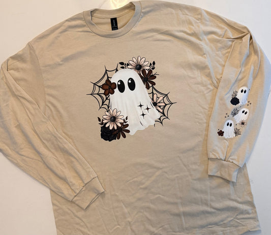 Retro Ghost Tee (Comfort Colors)