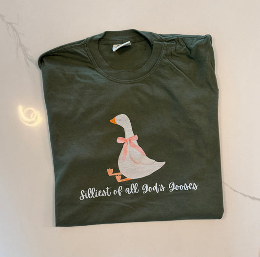 Silliest of all gods gooses Tee (Comfort Colors)