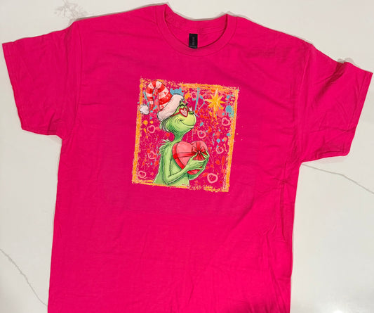 Grinch Valentines tee