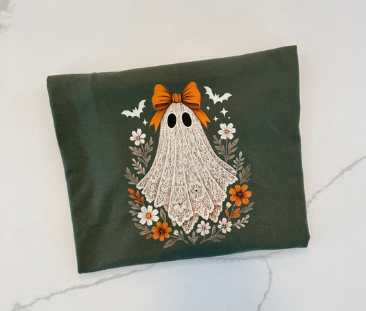 Lace Ghost Tee (Comfort Colors)