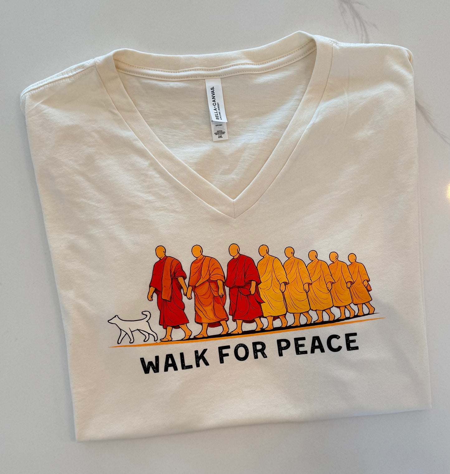 Walk for peace tee