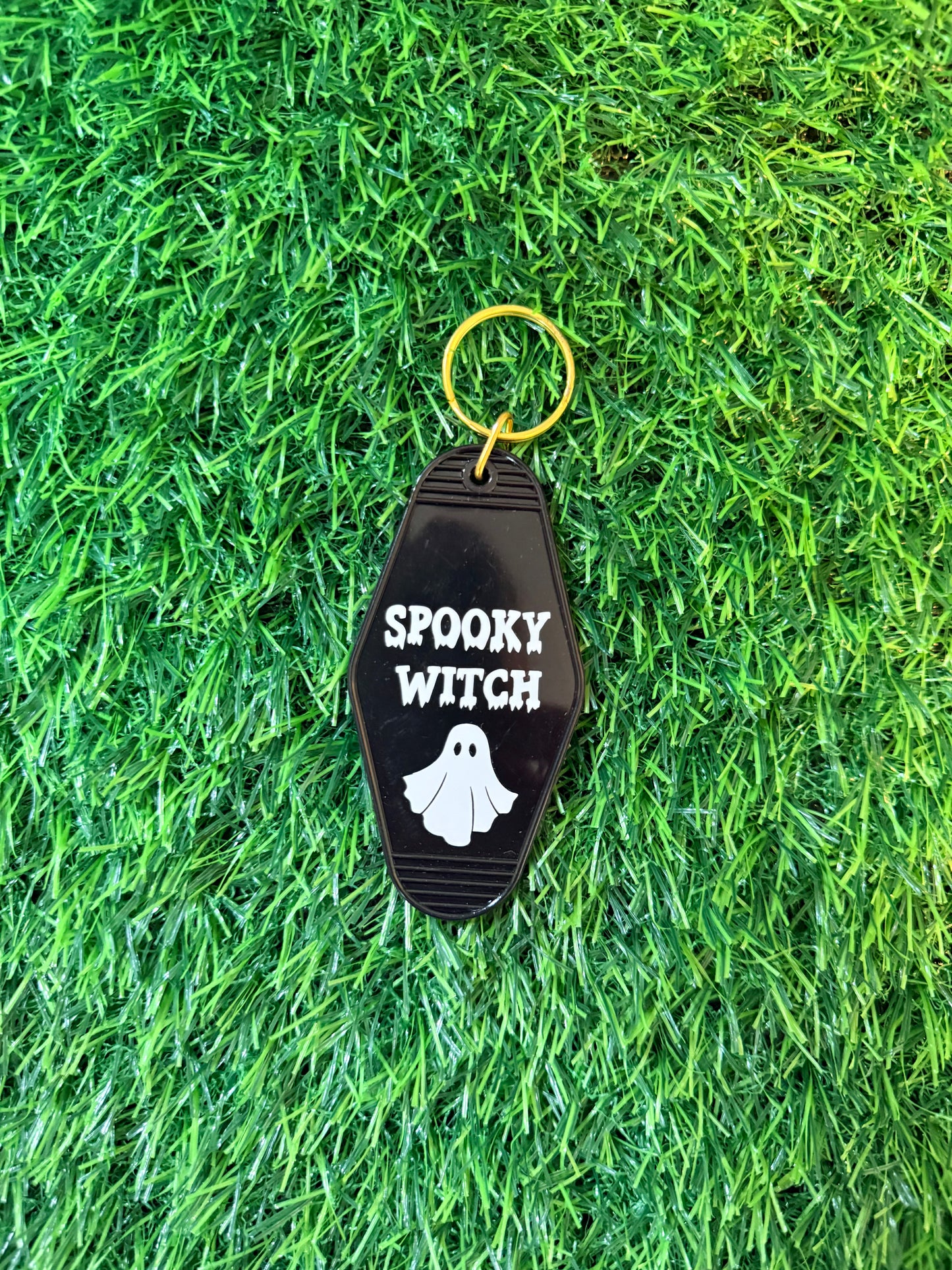Spooky Witch Keychain