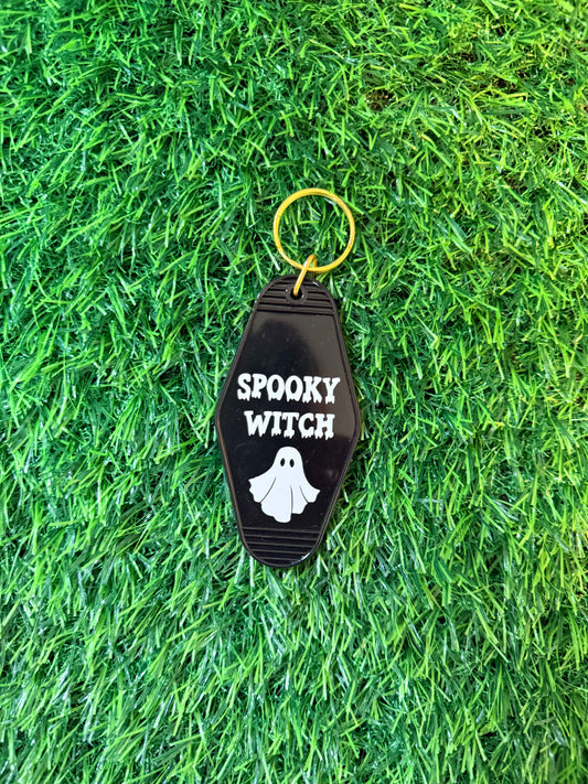 Spooky Witch Keychain