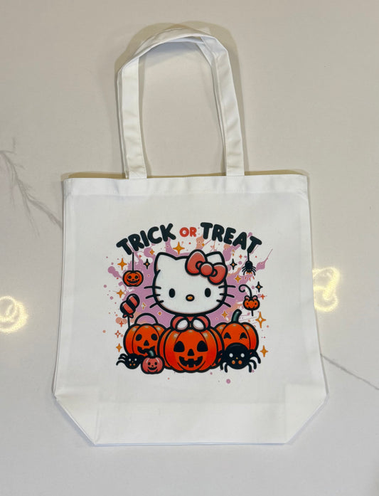 Hello Ki++y Canvas Bag
