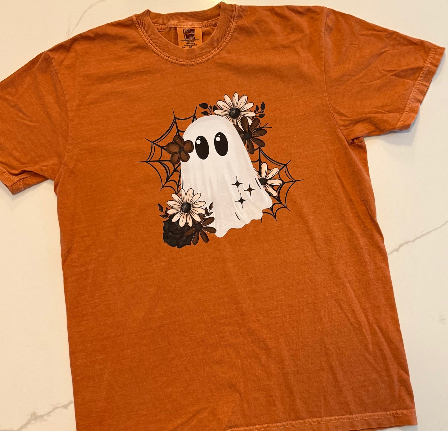 Floral Cute Ghost